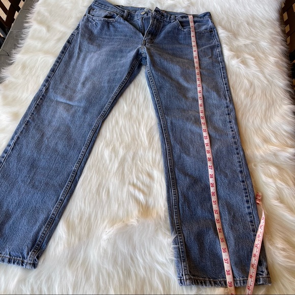 Levi’s 559 Relaxed Straight Distressed Denim Jeans 34 x 30 - Picture 6 of 13